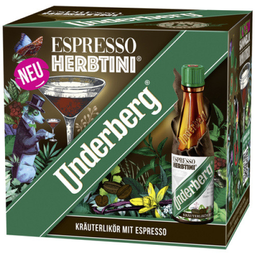 Underberg Espresso Herbtini 27% 12x0,02l Underberg Espresso Herbtini 27% 12x0,02l