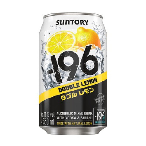-196 Vodka Double Lemon 10%0,33l -196 Vodka Double Lemon 10%0,33l