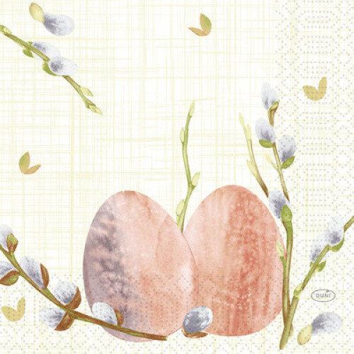 Zelltuch Servietten Willow Easter 33x33cm 250St Zelltuch Servietten Willow Easter 33x33cm 250St