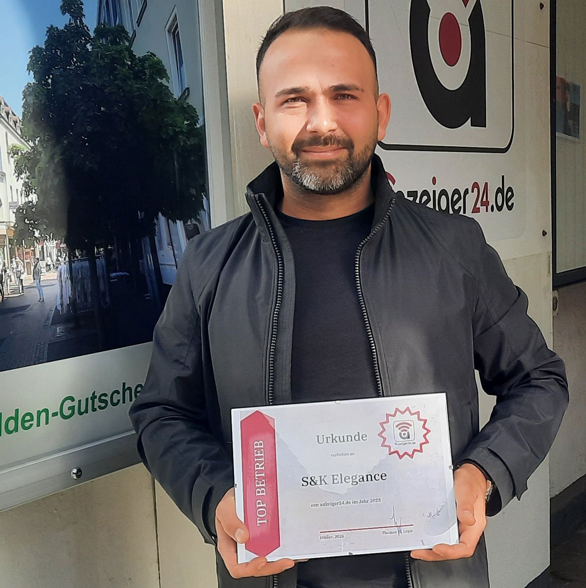 S&K Elegance ist anzeiger24.de Top-Betrieb 2024