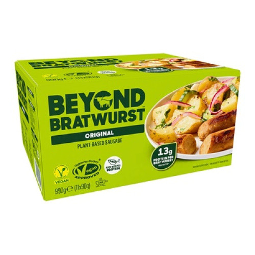 Beyond Bratwurst vegan roh TK 11x90g Beyond Bratwurst vegan roh TK 11x90g