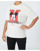 Mickey Mouse T-Shirt, Janina, Rundhalsausschnitt, weiß Mickey Mouse T-Shirt, Janina, Rundhalsausschnitt, weiß