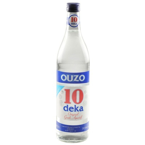 Ouzo 10 Deka 37,5% 0,7l Ouzo 10 Deka 37,5% 0,7l