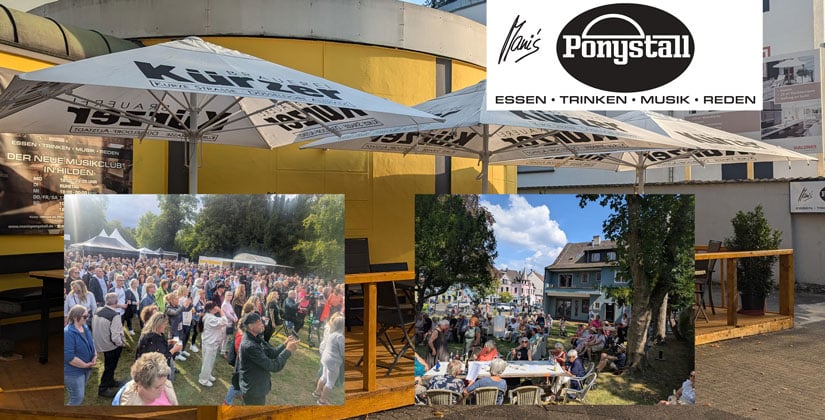Internationale Bands, ein Video-Dreh und Vorbereitung auf zwei Festival-Events