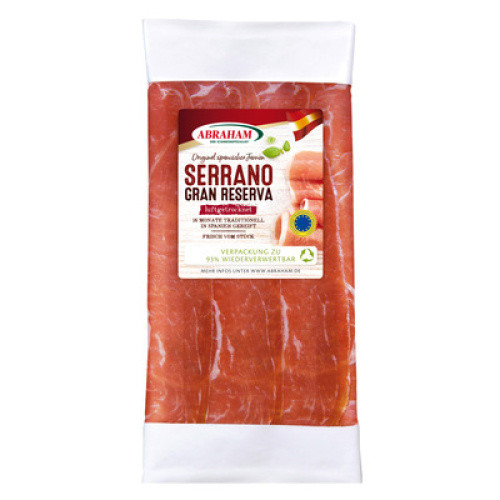 Jamón Serrano Gran Reserva frisch 70g Jamón Serrano Gran Reserva frisch 70g