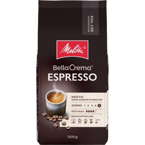 Bella Crema Café Espresso ganze Bohne 1KG Bella Crema Café Espresso ganze Bohne 1KG
