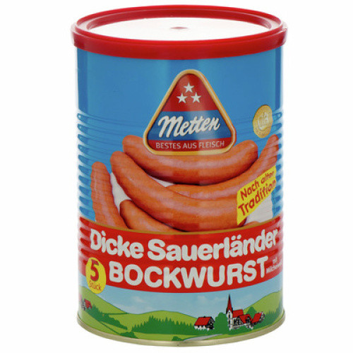 Dicke Sauerländer Bockwurst 500g Dicke Sauerländer Bockwurst 500g