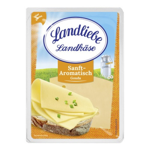 Gouda Scheiben 48% frisch 150g (7xca.21g) Gouda Scheiben 48% frisch 150g (7xca.21g)