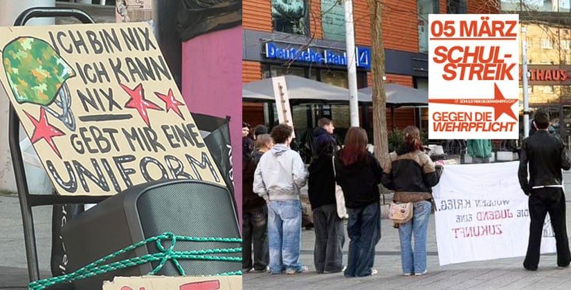 Schüler protestieren gegen mögliche Pflichten – doch wer verteidigt im Ernstfall Freiheit und Sicherheit?