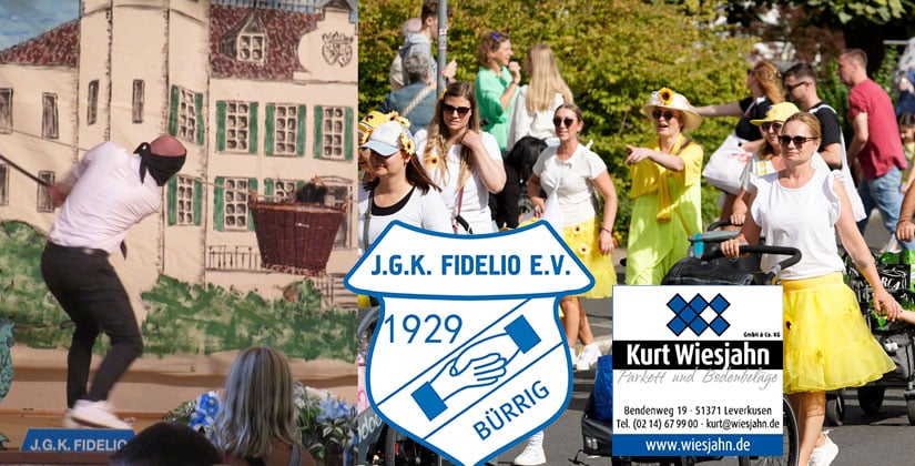 JGK Fidelio Leverkusen: Zum 97. Male gibt es drei Tage Volksfestkultur, Spaß und Gemeinschaft 