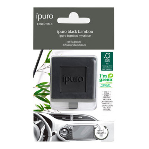 Ipuro Essentials black bamboo Car Line 1St Ipuro Essentials black bamboo Car Line 1St