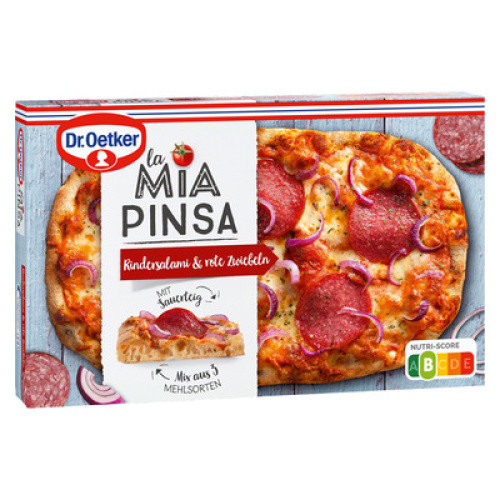 La Mia Pinsa Rindersalami TK 305g La Mia Pinsa Rindersalami TK 305g