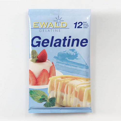 Blattgelatine 12 Blatt Blattgelatine 12 Blatt