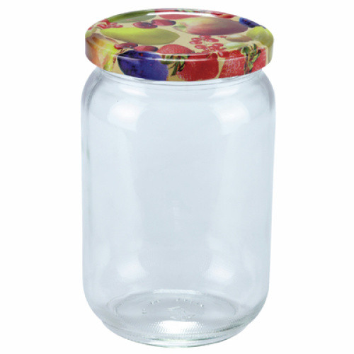 Mäser Einmachglas 212 ml bunter Deckel 6St Mäser Einmachglas 212 ml bunter Deckel 6St