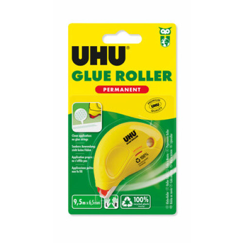 UHU GLUE ROLLER permanent 6,5mmx9,5m 1St UHU GLUE ROLLER permanent 6,5mmx9,5m 1St