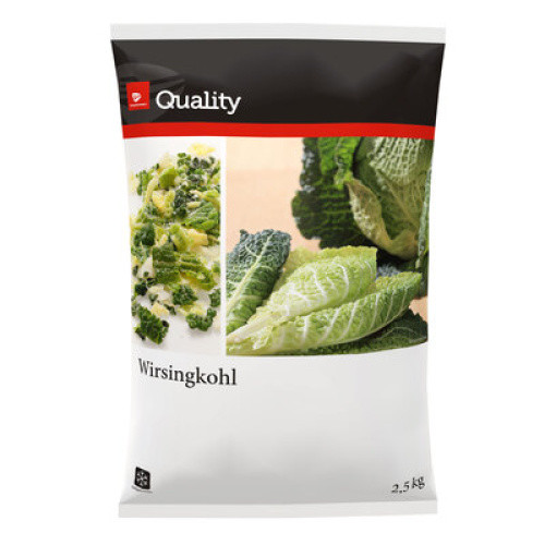 Wirsingkohl geschnitten TK 2,5 kg Wirsingkohl geschnitten TK 2,5 kg