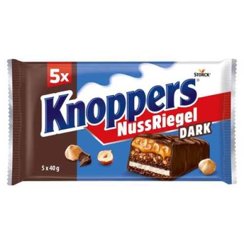 Knoppers Nussriegel Dark 5er Knoppers Nussriegel Dark 5er