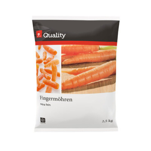 Fingermöhren extra fein 2,5kg Fingermöhren extra fein 2,5kg