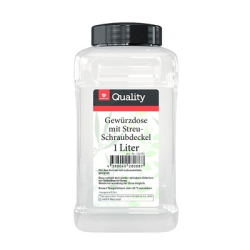 Gewürz-Leerdose ´Transgourmet Quality´ Gewürz-Leerdose ´Transgourmet Quality´