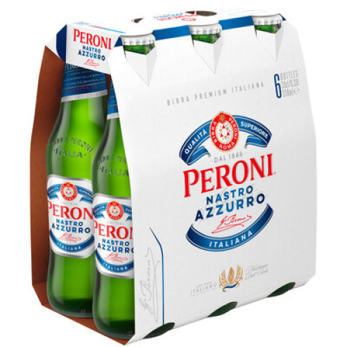 Peroni Nastro Azzuro 6x0,33L Peroni Nastro Azzuro 6x0,33L