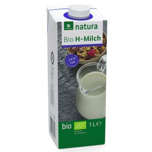 Bio H-Milch 3,8% 1L Bio H-Milch 3,8% 1L