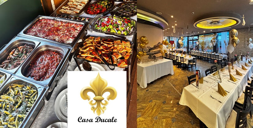 Ob Hochzeit, Geburtstag, Firmen- oder Weihnachtsfeier: Im Casa Ducale in Leverkusen Wiesdorf wird aus einem schönen Anlass ein rundum gelungenes Fest