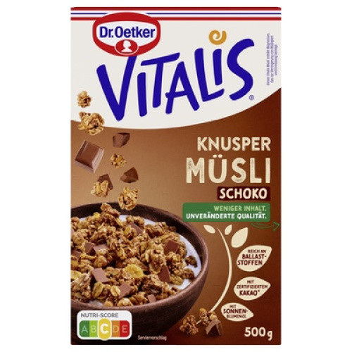 Vitalis Knusper Müsli Schoko 500g Vitalis Knusper Müsli Schoko 500g