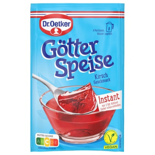 Dr. Oetker Instant Götterspeise Kirsch 100g Dr. Oetker Instant Götterspeise Kirsch 100g