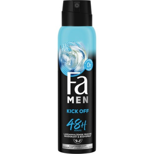 Fa Deospray MEN Kick Off 150ml Fa Deospray MEN Kick Off 150ml