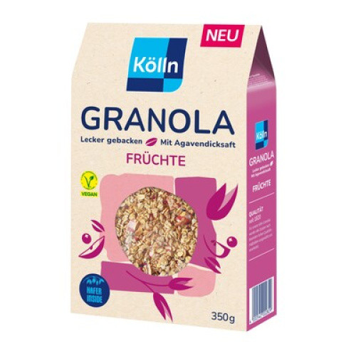 Granola Früchte Müsli vegan 350g Granola Früchte Müsli vegan 350g