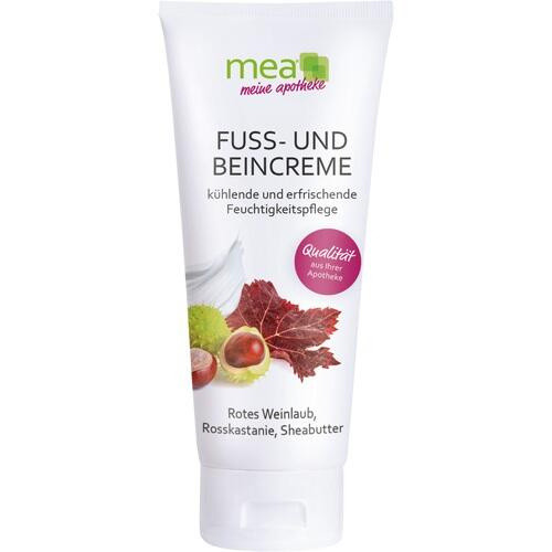 mea Fuß- und Beincreme mit Weinlaub Creme mea Fuß- und Beincreme mit Weinlaub Creme