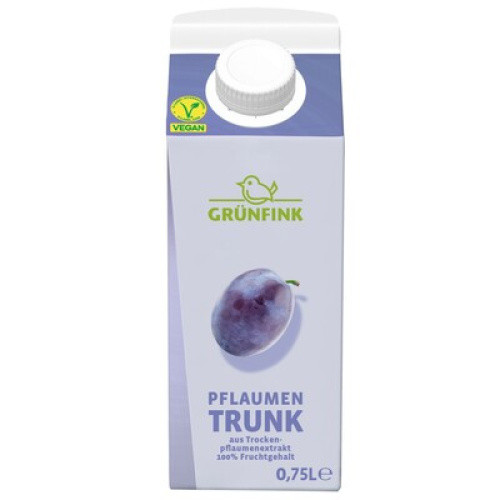 Grünfink Pflaumentrunk 0,75L Grünfink Pflaumentrunk 0,75L
