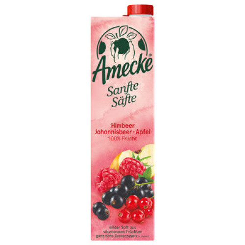 Amecke Himbeere Johanisbeere Apfel 1L Amecke Himbeere Johanisbeere Apfel 1L