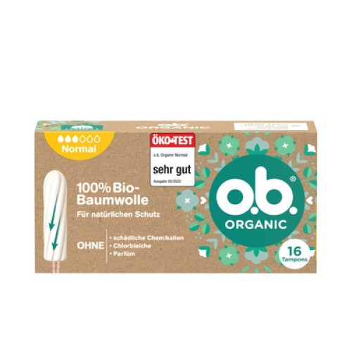 o.b. Organic Normal 16St o.b. Organic Normal 16St