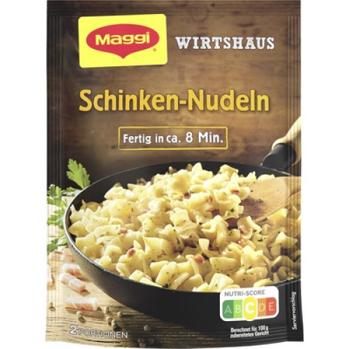 Maggi Wirtshaus Schinken Nudeln 168g Maggi Wirtshaus Schinken Nudeln 168g