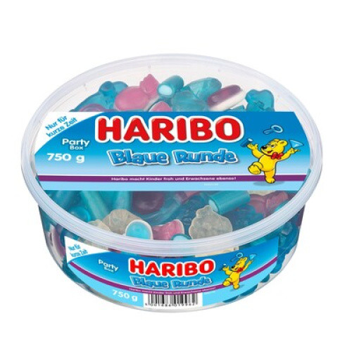Blaue Runde Dose 750g Blaue Runde Dose 750g