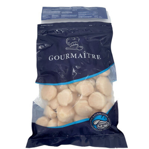 Jakobsmuschelfleisch roh glasiert 10/20 TK 1kg Jakobsmuschelfleisch roh glasiert 10/20 TK 1kg