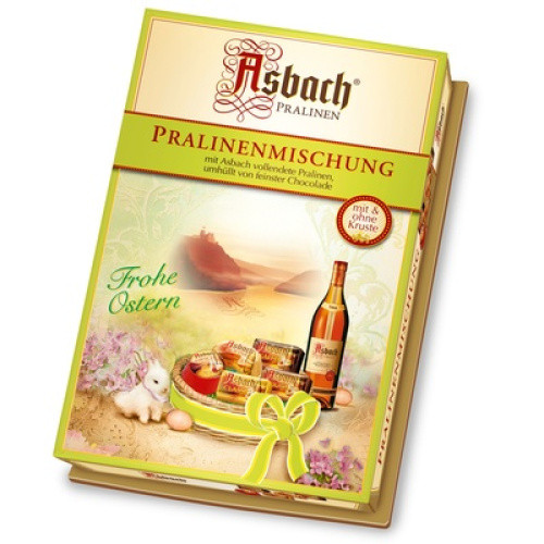 Asbach Pralinenmischung flüssig gefüllt, umhüllt von feinster Chocolade 250g Asbach Pralinenmischung flüssig gefüllt, umhüllt von feinster Chocolade 250g