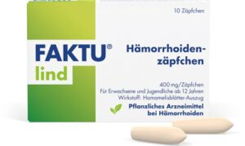 Faktu lind Hämorrhoidenzäpfchen Faktu lind Hämorrhoidenzäpfchen