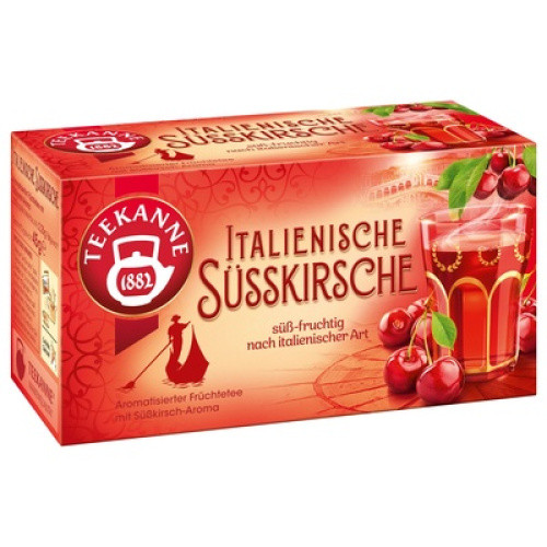 Italienische Süßkirsche Früchtetee 20x2,25g Italienische Süßkirsche Früchtetee 20x2,25g