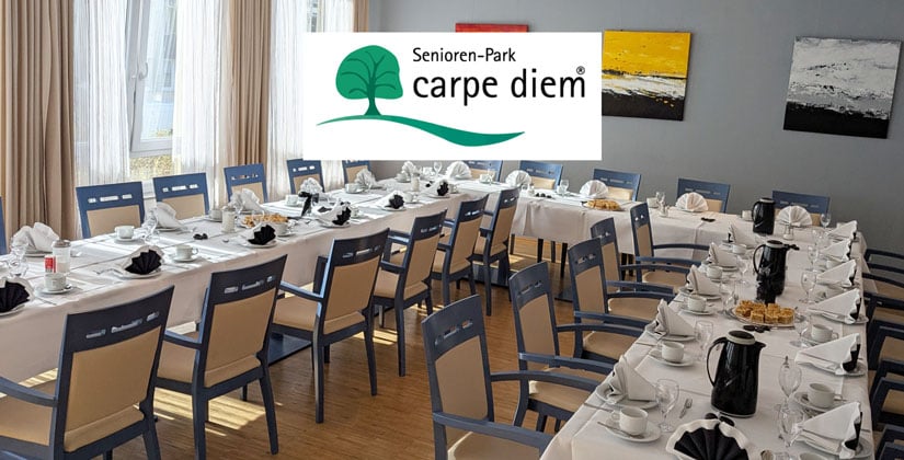 Austausch und gemeinsame Zeit nach der Beisetzung  