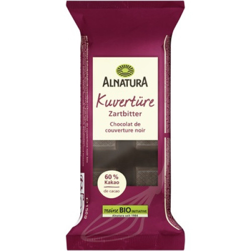 Bio Zartbitter Kuvertüre vegan 150g Bio Zartbitter Kuvertüre vegan 150g