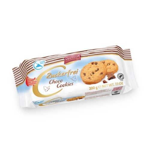 Choco Cookies zuckerfrei 200G Choco Cookies zuckerfrei 200G