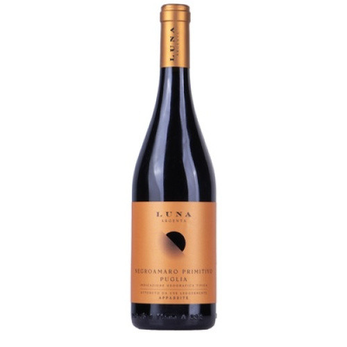 Luna Argenta Negroamaro & Primitivo Appasite halbtrocken 0,75l Luna Argenta Negroamaro & Primitivo Appasite halbtrocken 0,75l