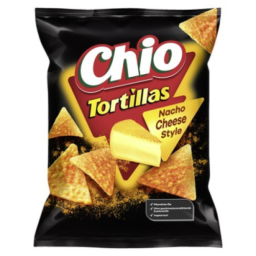 Chio Tortillas Nacho Cheese 110g Chio Tortillas Nacho Cheese 110g