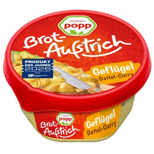 Brotaufstrich Geflügel Dattel-Curry frisch 150g Brotaufstrich Geflügel Dattel-Curry frisch 150g