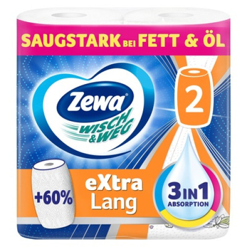 Zewa Wisch & Weg Design 2x72Blatt Zewa Wisch & Weg Design 2x72Blatt
