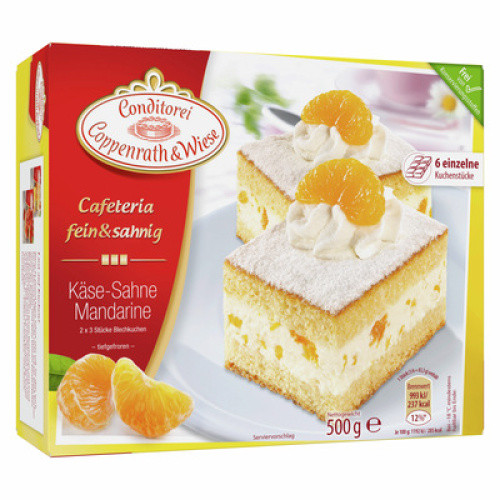 Käse Sahne Mandarine TK 500g Käse Sahne Mandarine TK 500g