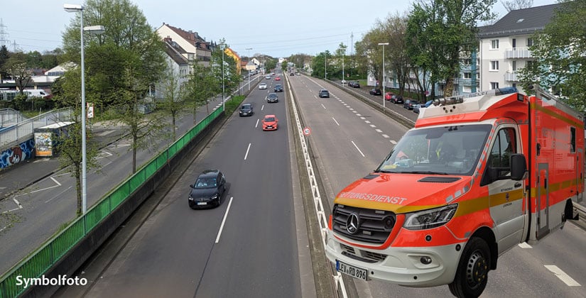 Auf die Gegenfahrbahn geraten – zwei Menschen verletzt