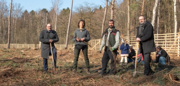 Naturverbundene Kinder forsten den Stadtwald auf Naturverbundene Kinder forsten den Stadtwald auf